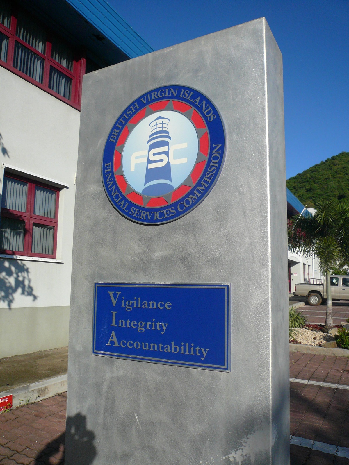 BVI Financial Services Commission headquarters in Road Town, Tortola