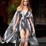 BVI model Arielle on the runway