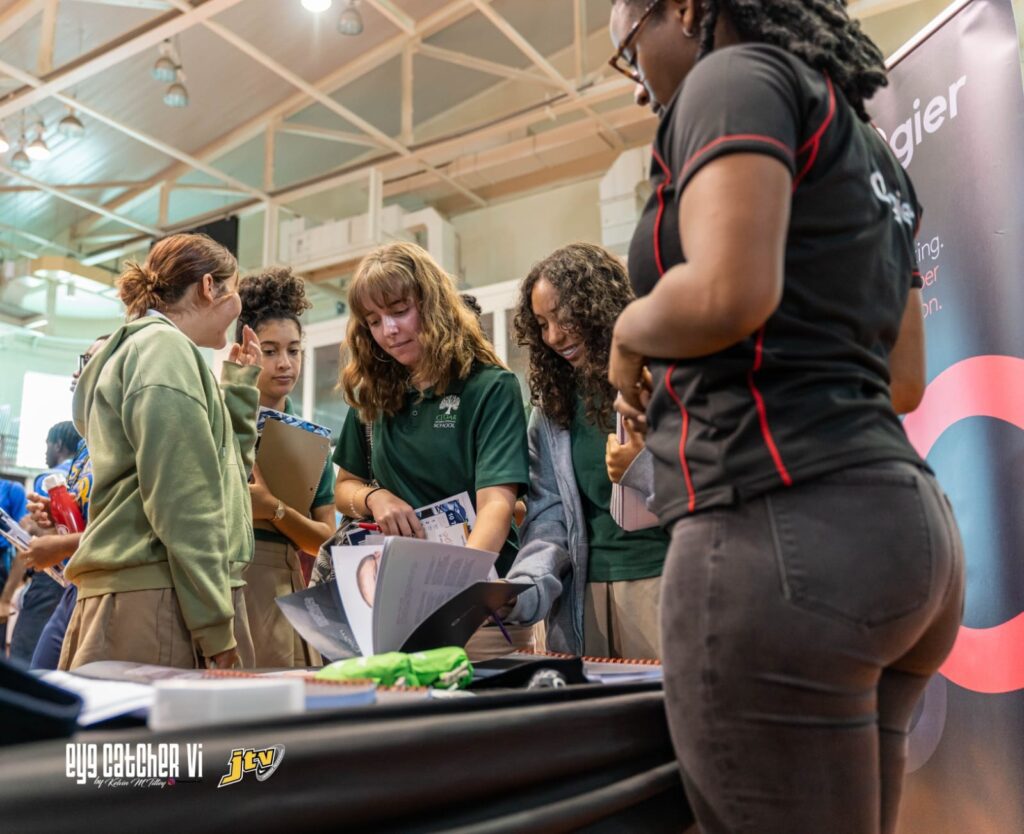 ESHS Career Expo participants