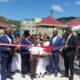 Ribbon-cutting ceremony for the Road Town Market Square