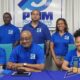 PVIM candidates, front from left: Mitch Turnbull, Ronnie Skelton, and Shereen Flax-Charles; standing from left: Paul Hewlett, Stacy Mather, Shaina Smith, and Sylvia Moses.