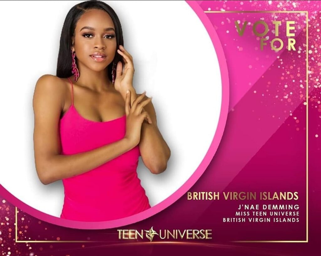 Miss Teen British Virgin Islands J'Nae Demming