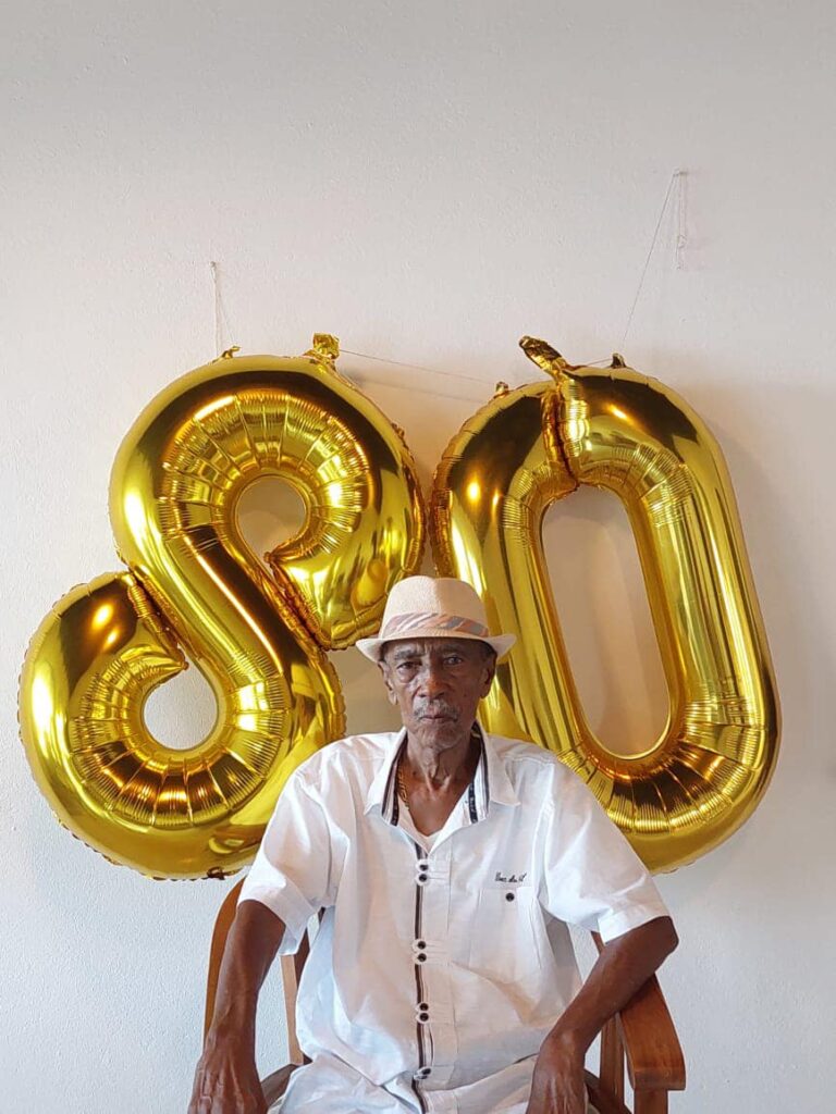 Carol Dawson celebrating his milestone