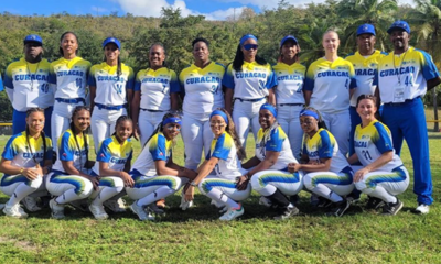 The victorious Curacao team