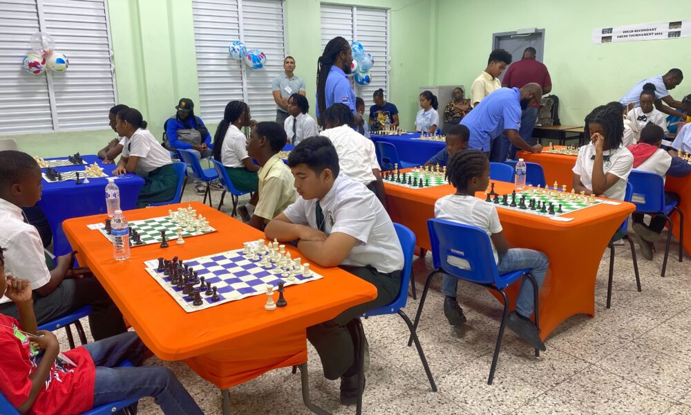 Youth Chess Tournament In Progress