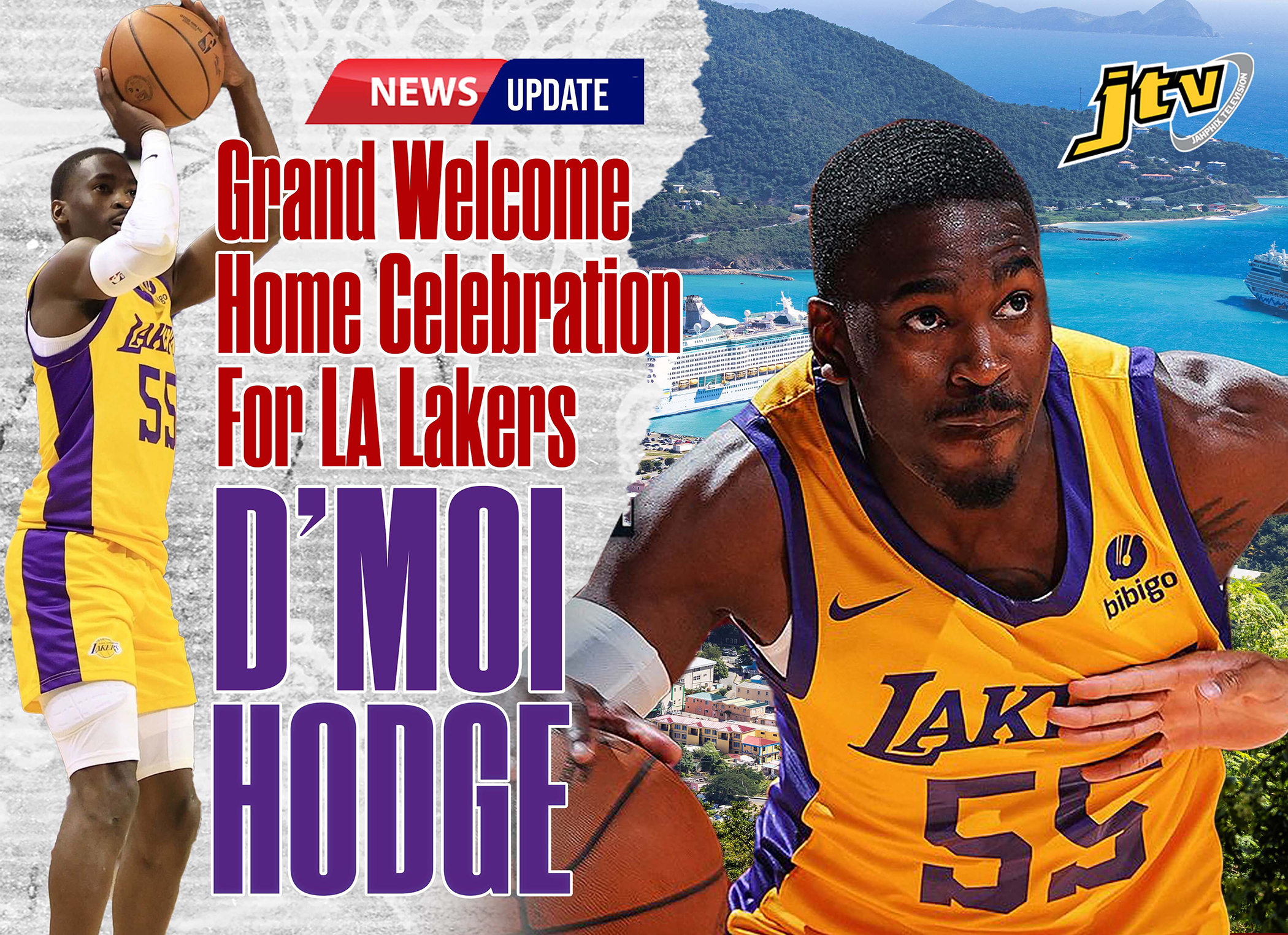 D'Moi Hodge Signs with Los Angeles Lakers - University of Missouri