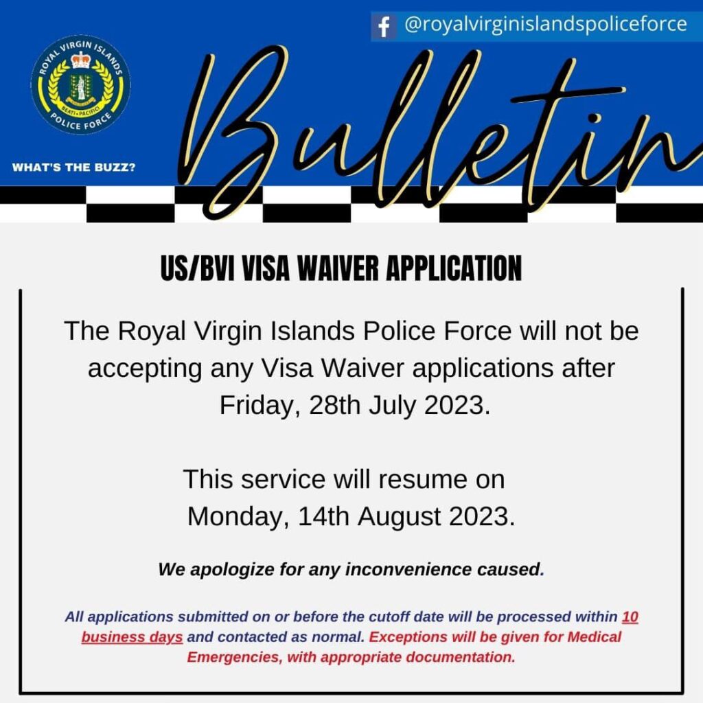 temporary-suspension-of-us-bvi-visa-waiver-applications-rvipf-enhances-application-process