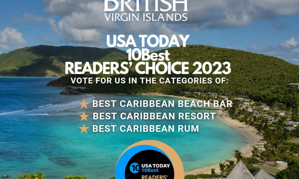 BVI Receives Nominations in USA TODAY 10Best Readers' Choice 2024 Awards