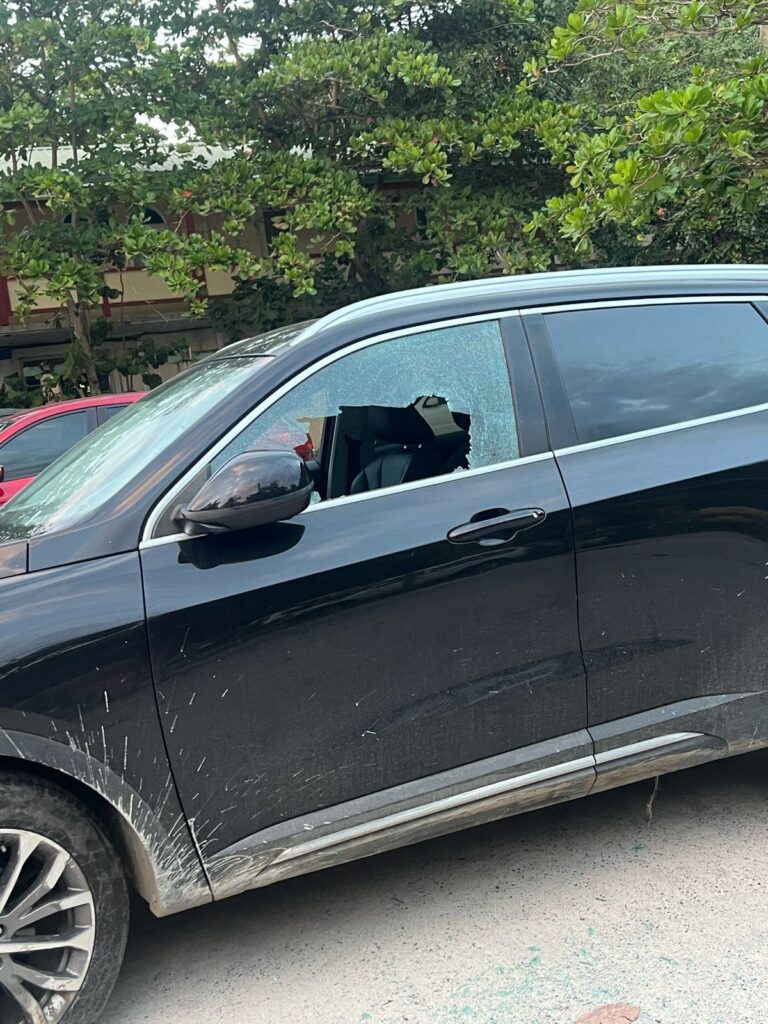 Gunfire Erupts in Cane Garden Bay: Shooting Leaves Car Riddled with Bullets