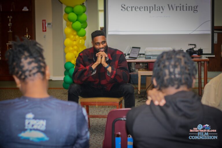BVI Tourist Board & Film Commission Hosts Film Development Workshop with James Bland