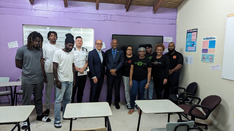 Governor Pruce Engages Inmates After Historic Debate