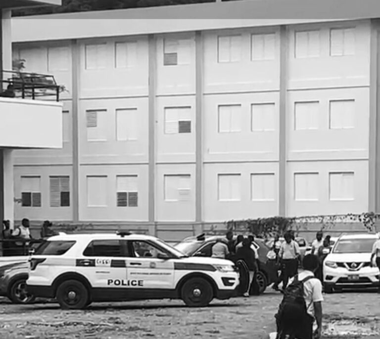 Elmore Stoutt High School Student Taken to Road Town Police Station
