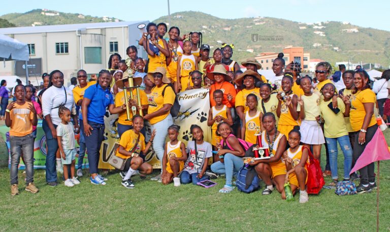 Francis Lettsome Primary School is the Inter-Primary Schools Track and Field Champions