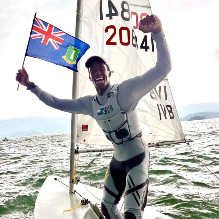 Thad Lettsome Makes History as First BVI Sailor at Olympics Since 1996