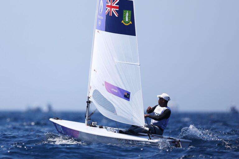Thad Lettsome Takes 2nd in ILCA7 Men’s Dinghy Race 4 at Paris Olympics