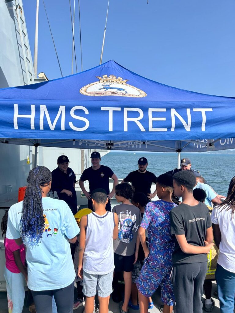 HMS Trent Departs Virgin Islands After Crucial Post-Storm Cleanup