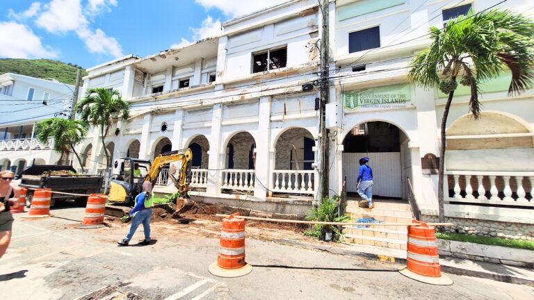 Rehabilitation of Historic Old Administration Building on Main Street Underway Following Delays