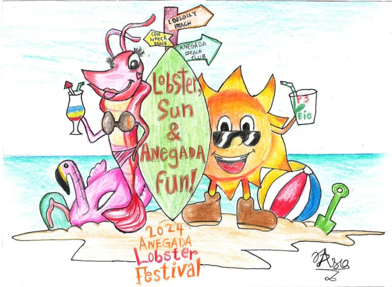 Anegada Lobster Festival Art Competition: Winner Announcement Set for Noon Today