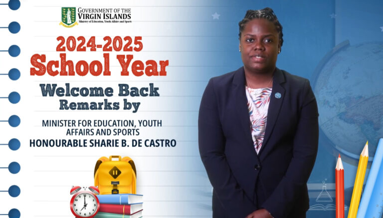 Education Minister Calls for a Bold New Chapter in Virgin Islands Education
