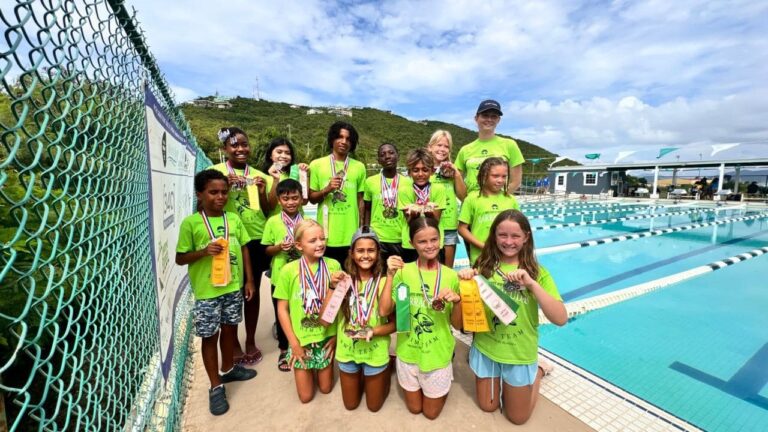BVI Barracudas Shine at 2024 VISF Short Course Championships with Record Medal Haul