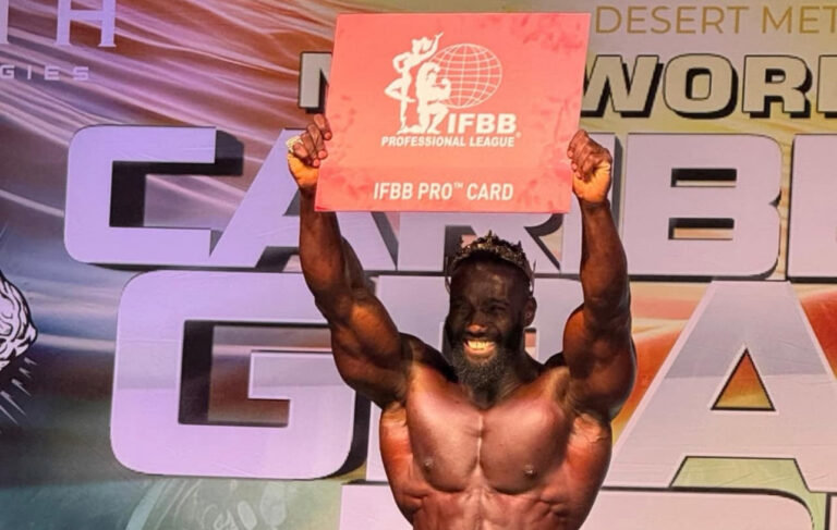 Virgin Islands Coach Earns Bodybuilding PRO Card in The Bahamas
