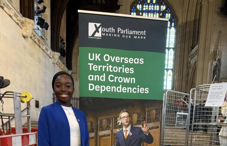 BVI’s Adrianne Thomas to Address UK Youth Parliament Today