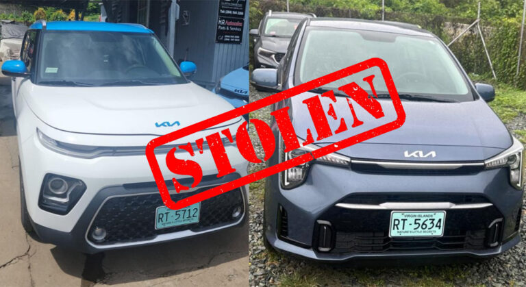 Police Investigating Rental Vehicle Theft in BVI, Seek Public Assistance