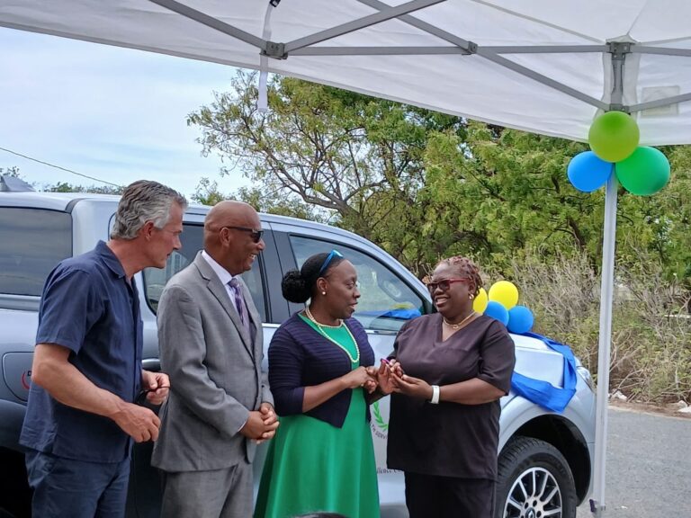 Anegada Receives Donated Pickup Truck to Aid Medical Services