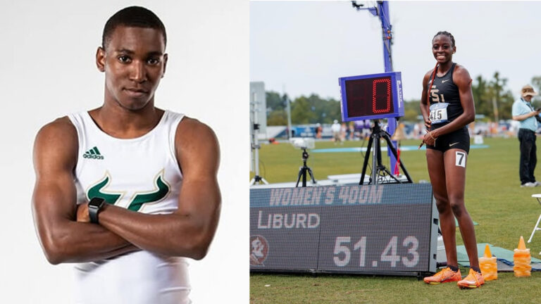 Liburd and Croal Break BVI National Records at NCAA Championships