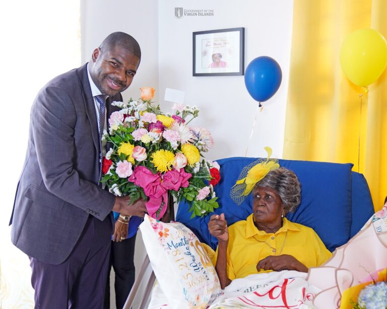 Virgin Islands Centenarian Receives First $10,000 Grant Under New Government Program