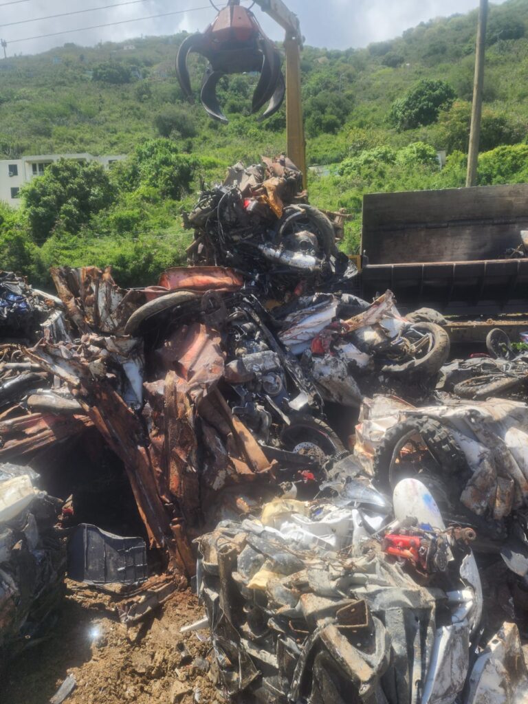 RVIPF Cracks Down on Illegal Motorbikes with Crushing Initiative
