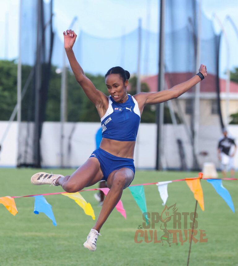 Chantel Malone Leaps to First Place Amid Headwinds at Tucson Elite Classic: