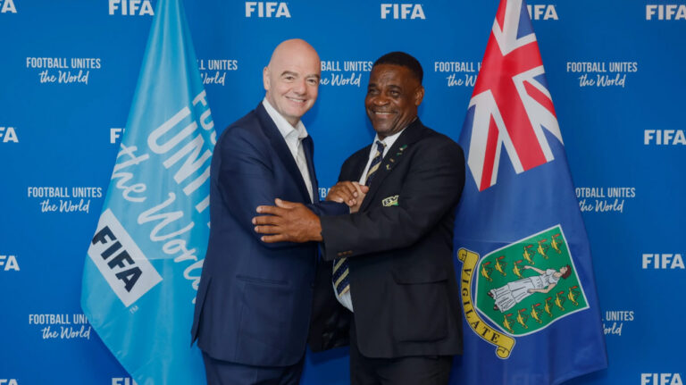 BVI Football President Advances Talks with FIFA’s Infantino at Global Summit