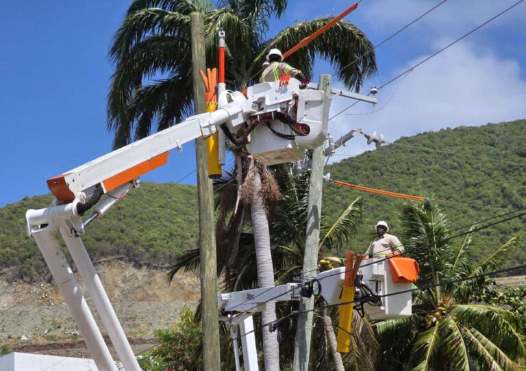 BVIEC Launches Live-Line Training to Minimize Power Outages in British Virgin Islands