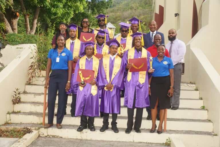 Nine Inmates at His Majesty’s Prison Earn High School Certification Through Alternative Education Programme