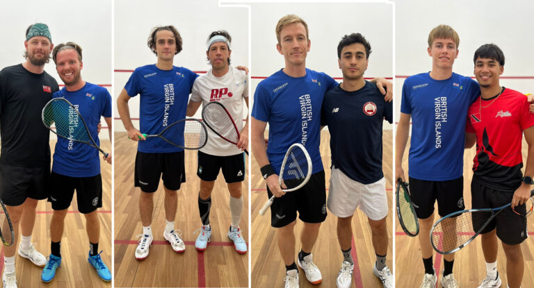 British Virgin Islands Players Face Tough Matches at PanAm Squash Championships