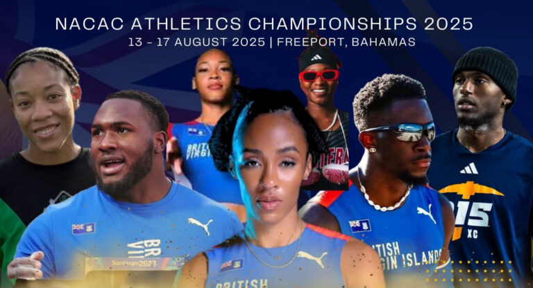Seven Athletes to Represent BVI at NACAC Championships in Bahamas