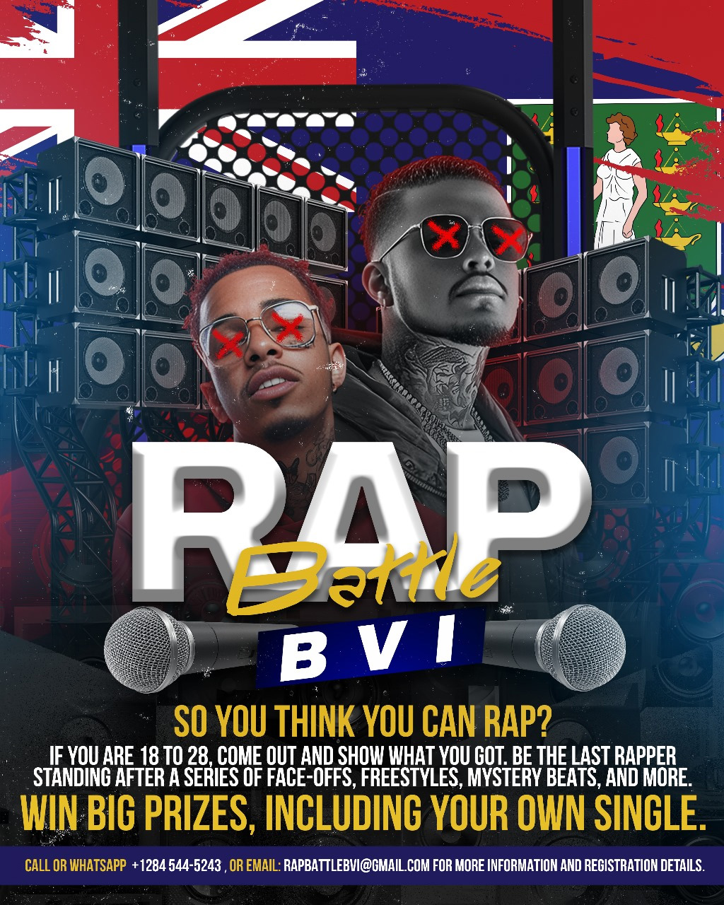 Rap Battle BVI to Spotlight Local Talent, Offer Winner a Recording Opportunity Rap Battle BVI to Spotlight Local Talent, Offer Winner a Recording Opportunity