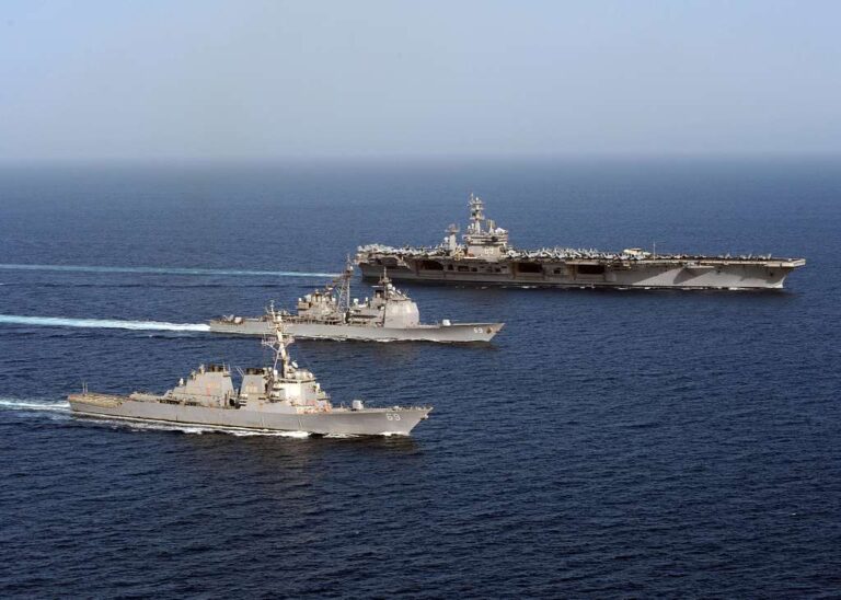 U.S. Deploys Warships Near Venezuela in Anti-Drug Operation