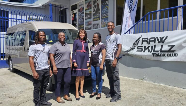 Raw Skillz Track Club Receives New Bus Through Donation From North Sound Foundation