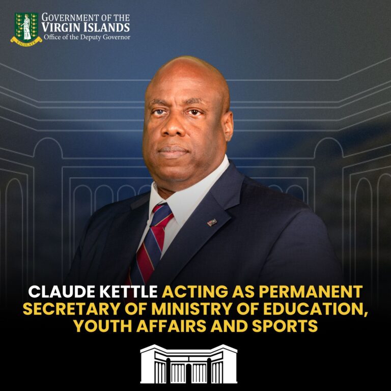 Claude Kettle Appointed Acting Permanent Secretary of Education Ministry