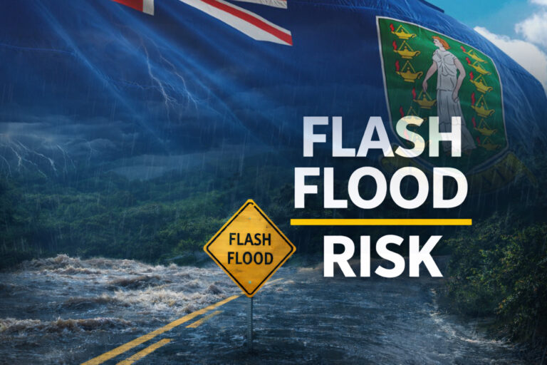 Flash Flood Risk Forecast for BVI as Heavy Rainfall Expected This Week