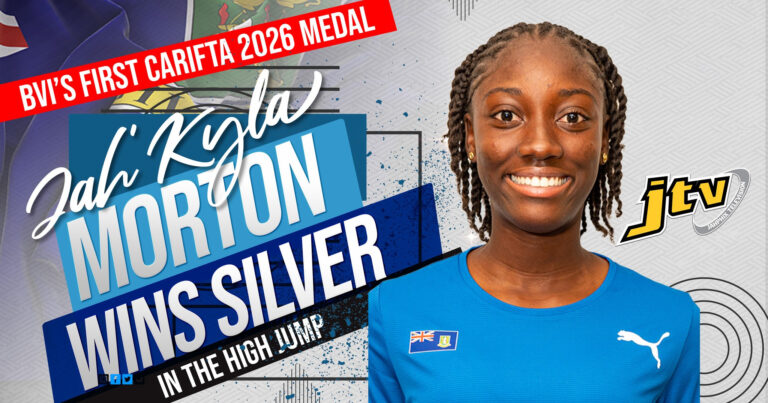 Jah’kyla Morton Wins Silver, Secures BVI’s First Medal at 2026 CARIFTA Games