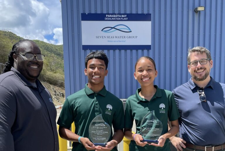 Students Honored for Water Science Projects at BVI National Science Fair